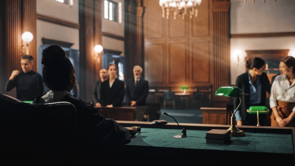 Court of Law and Justice Trial