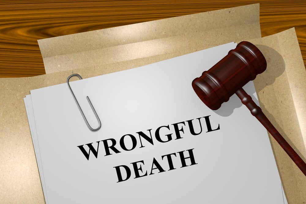 Wrongful Death title on Legal Documents